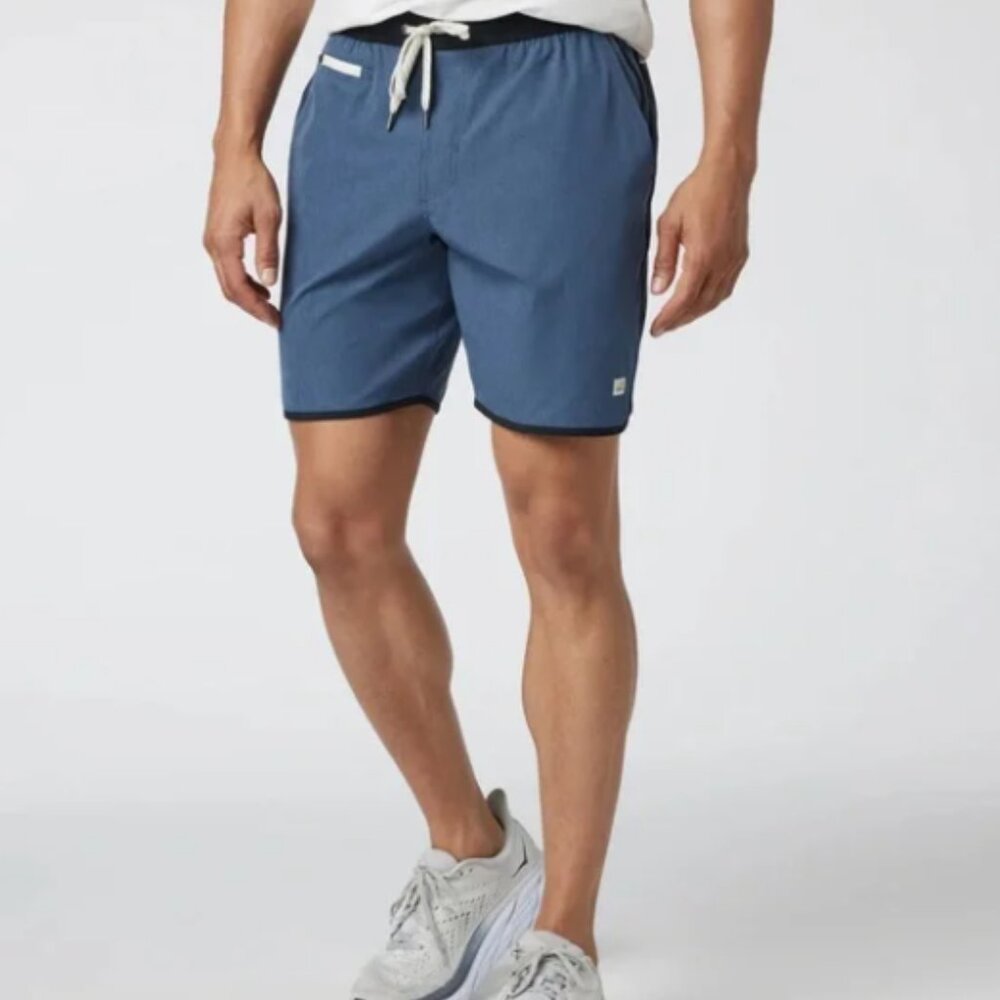 Vuori Banks Short Men's Blue Athletic Shorts Sz XS